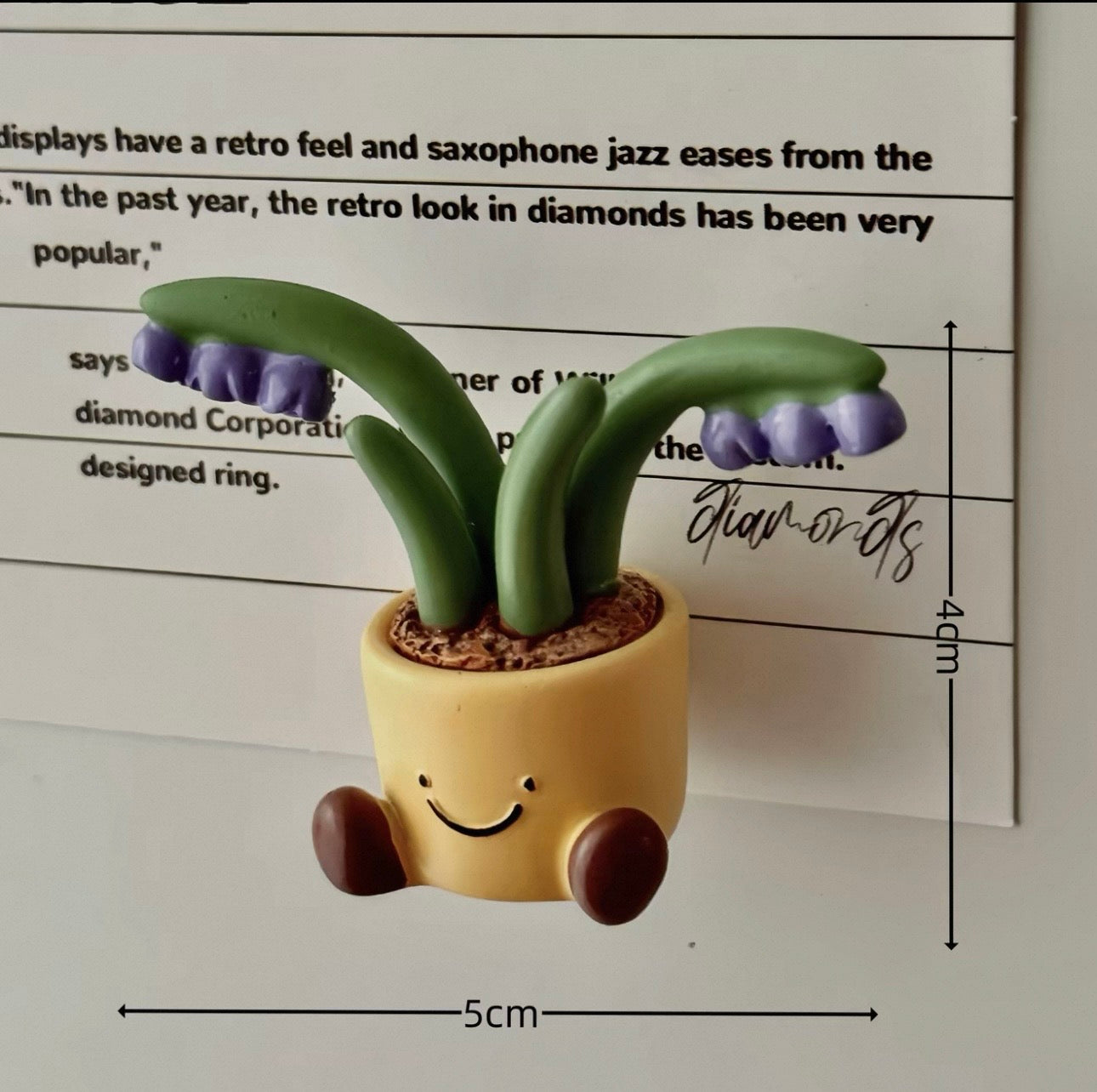 Flower Fridge Magnets - 1 Piece