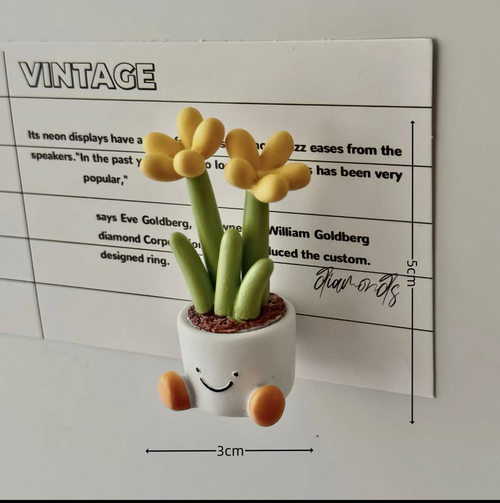 Flower Fridge Magnets - 1 Piece