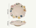 Hand-Painted Floral Dishes