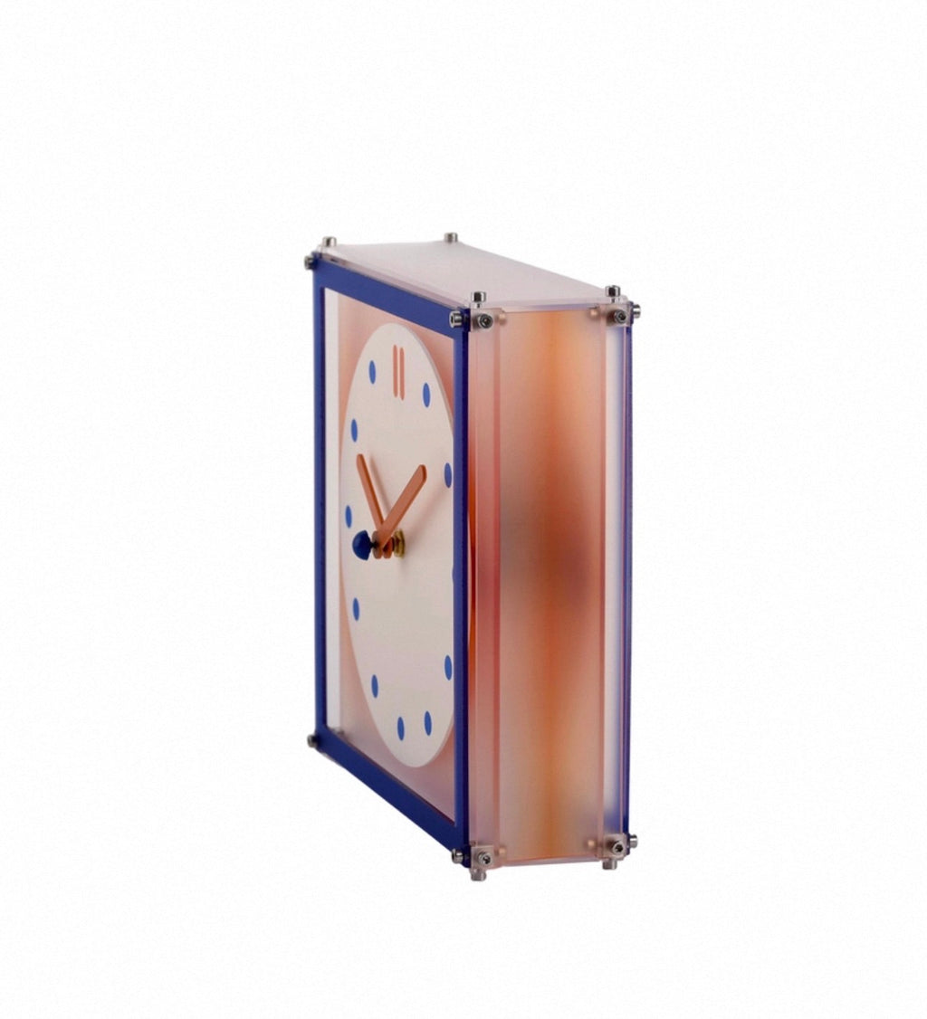 Double-Sides Wall Corner Clock - 1 Piece