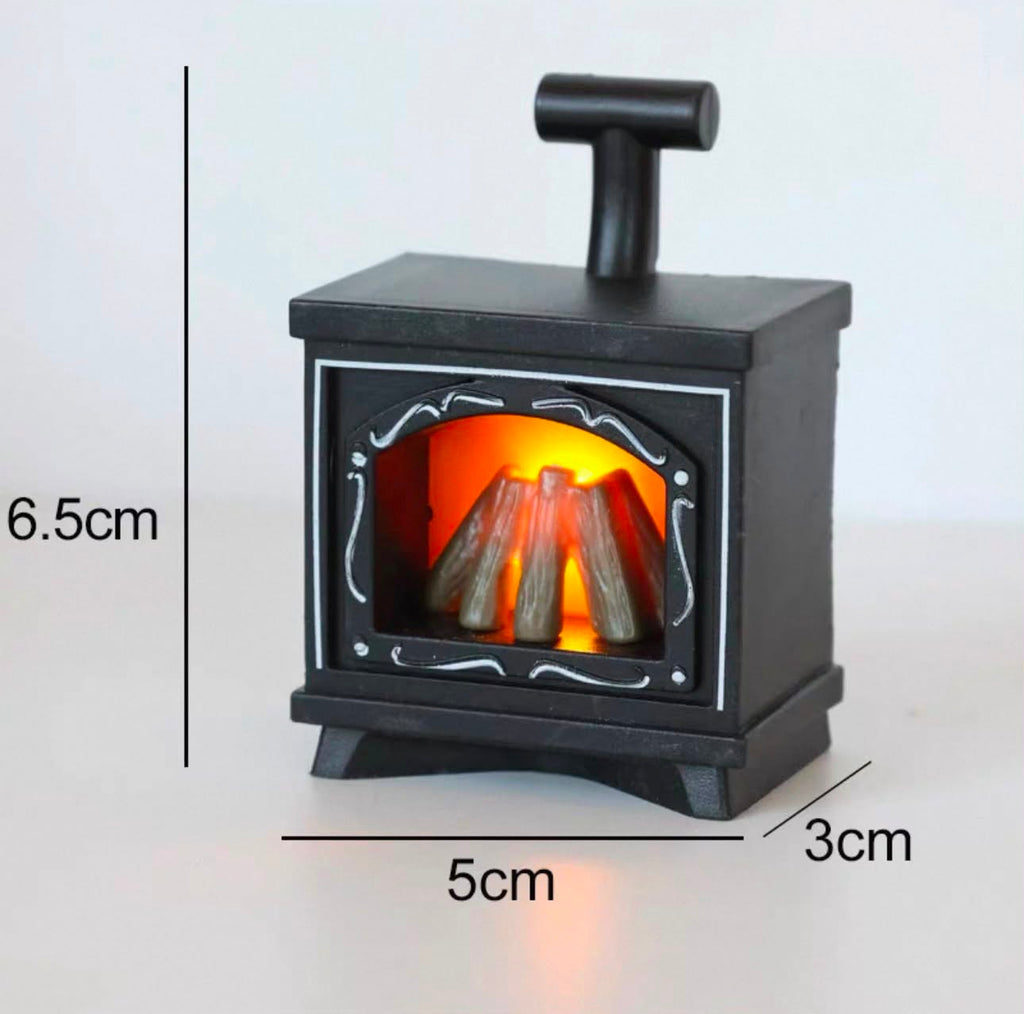 Fireplace & Lantern LED Fridge Magnets