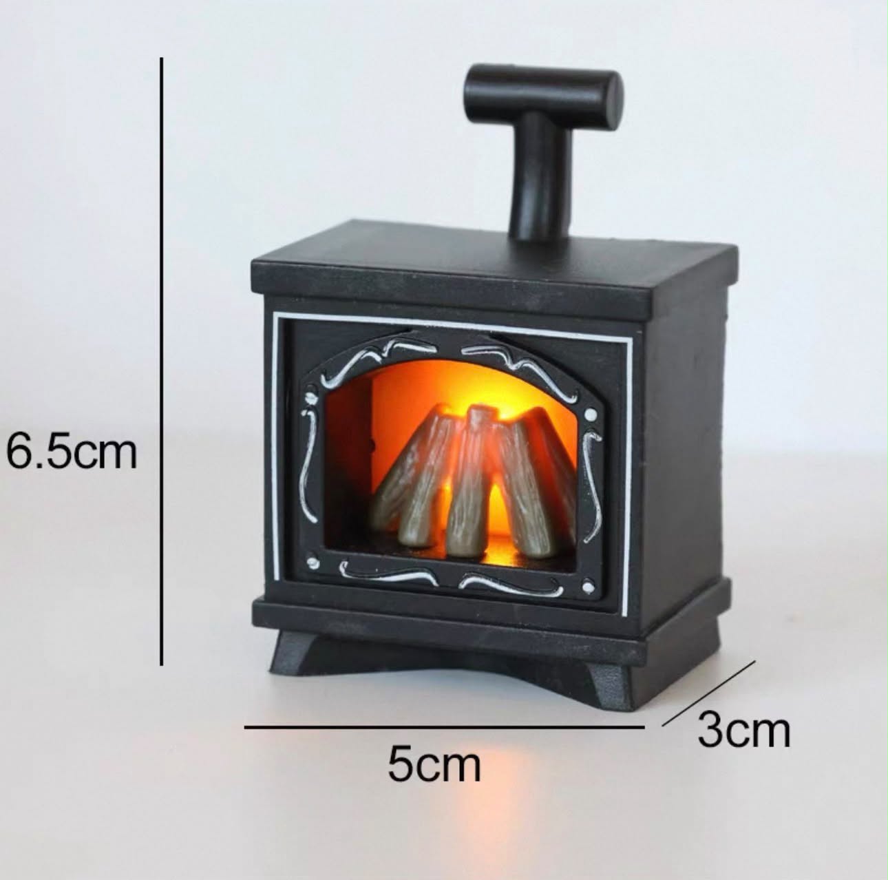 Fireplace & Lantern LED Fridge Magnets