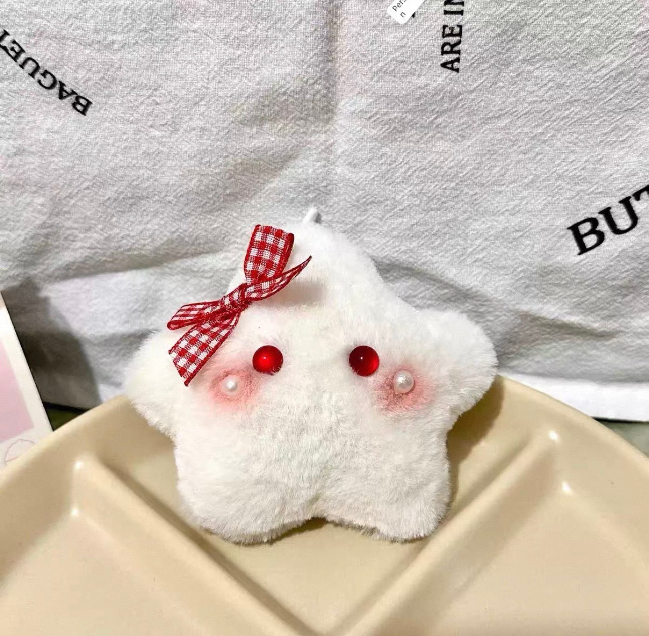 Wish Upon A Star: Fuzzy Plush Charm - 1pc