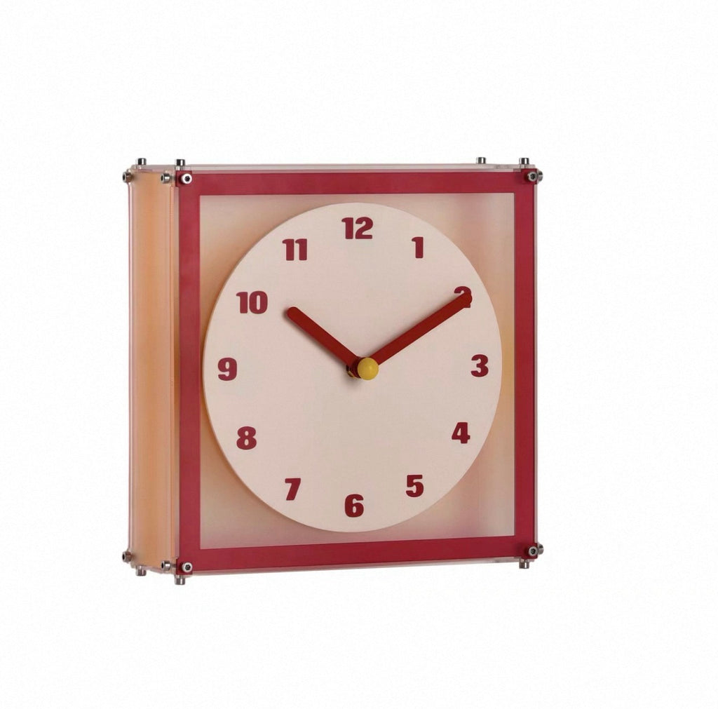 Double-Sides Wall Corner Clock - 1 Piece