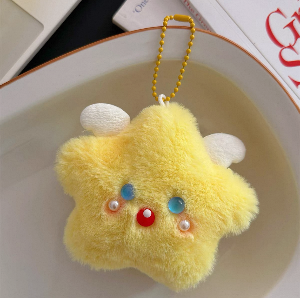Wish Upon A Star: Fuzzy Plush Charm - 1pc