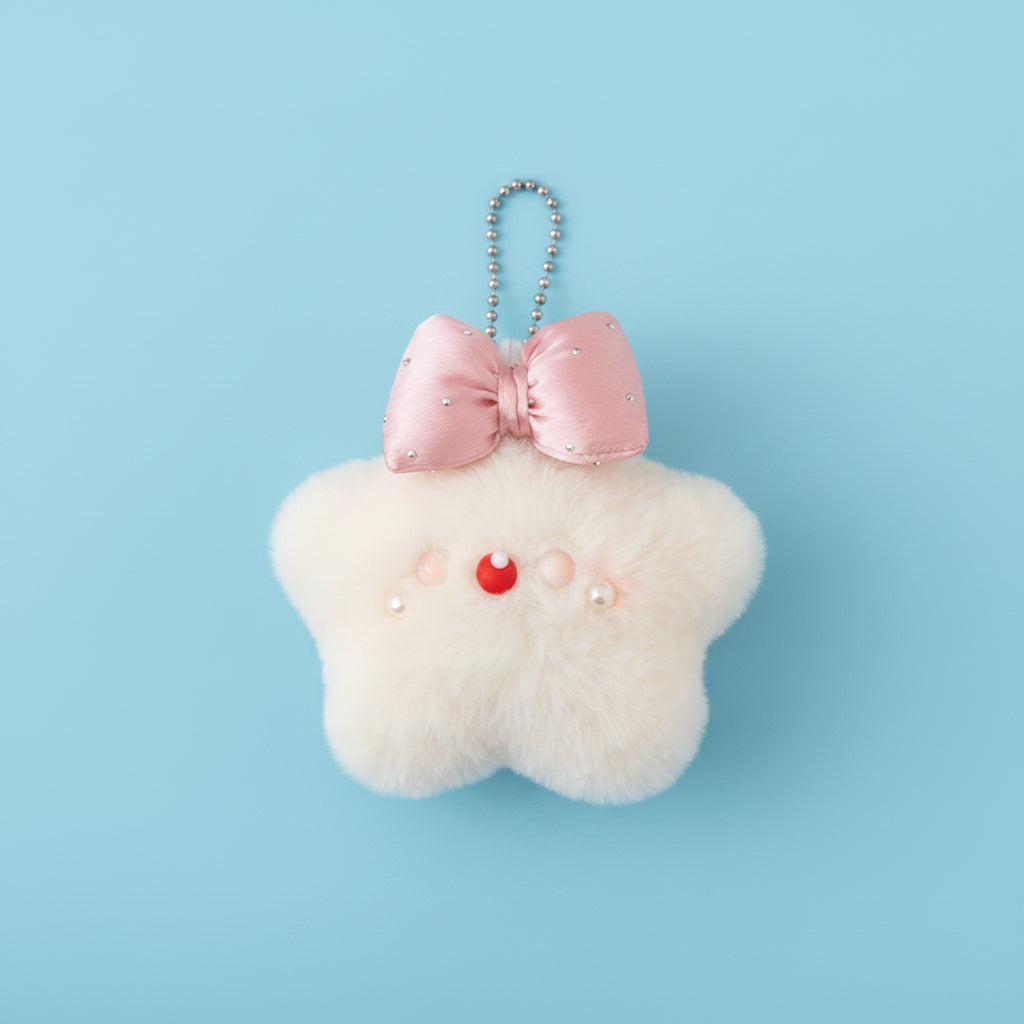 Wish Upon A Star: Fuzzy Plush Charm - 1pc