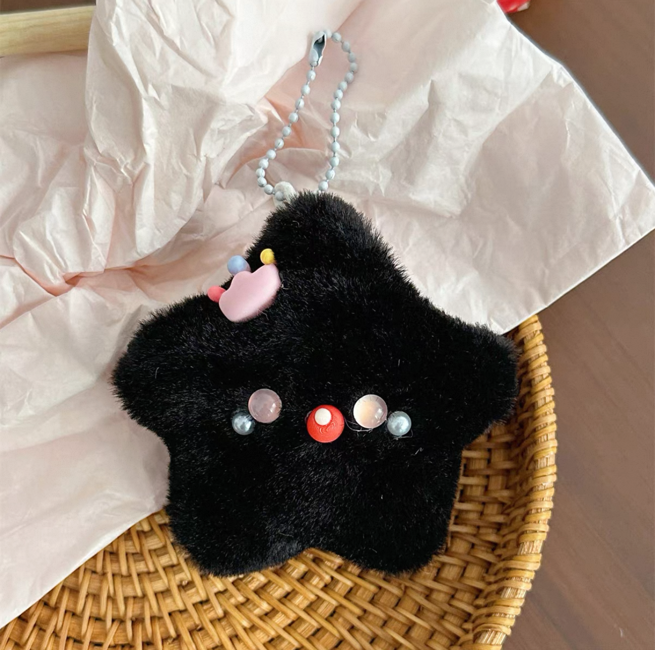Wish Upon A Star: Fuzzy Plush Charm - 1pc
