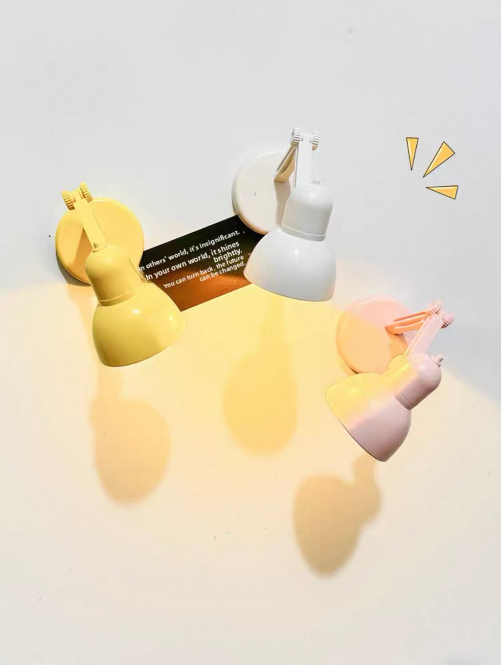 Mini Dome LED Desk Lamp Fridge Magnets - 1 piece