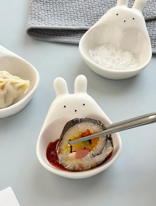 Bunny Sauce Dish - 1 Piece