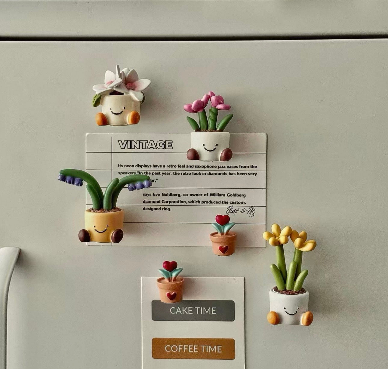 Flower Fridge Magnets - 1 Piece
