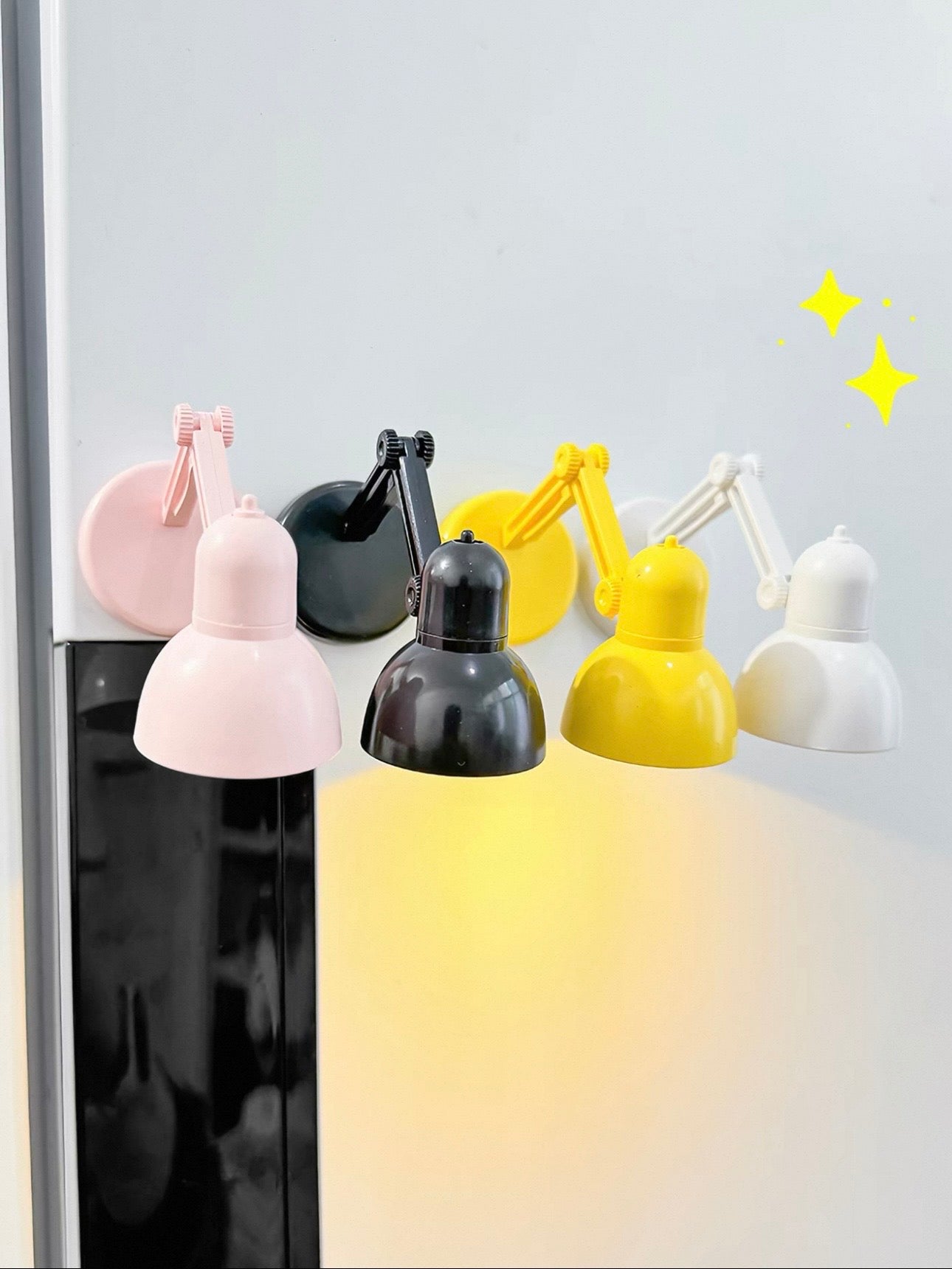 Mini Dome LED Desk Lamp Fridge Magnets - 1 piece