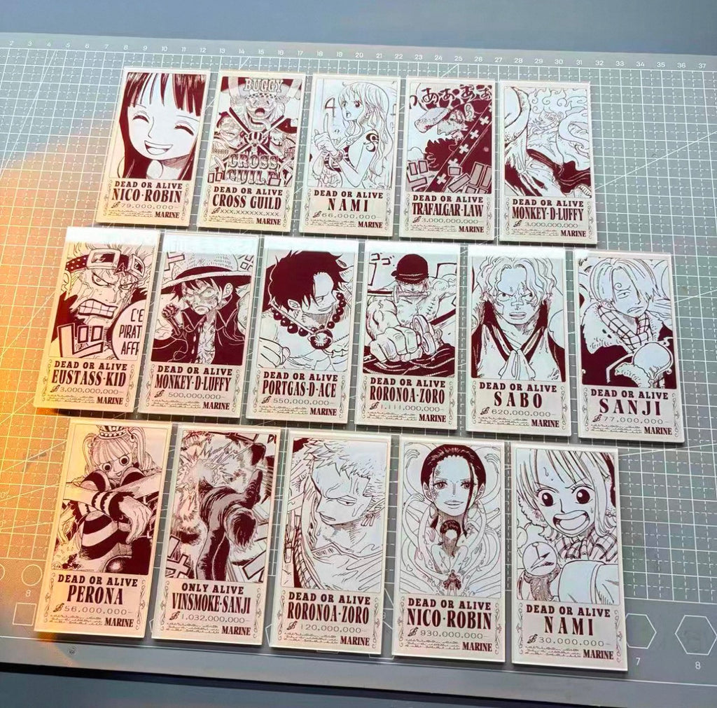 One Piece Wanted Magnet