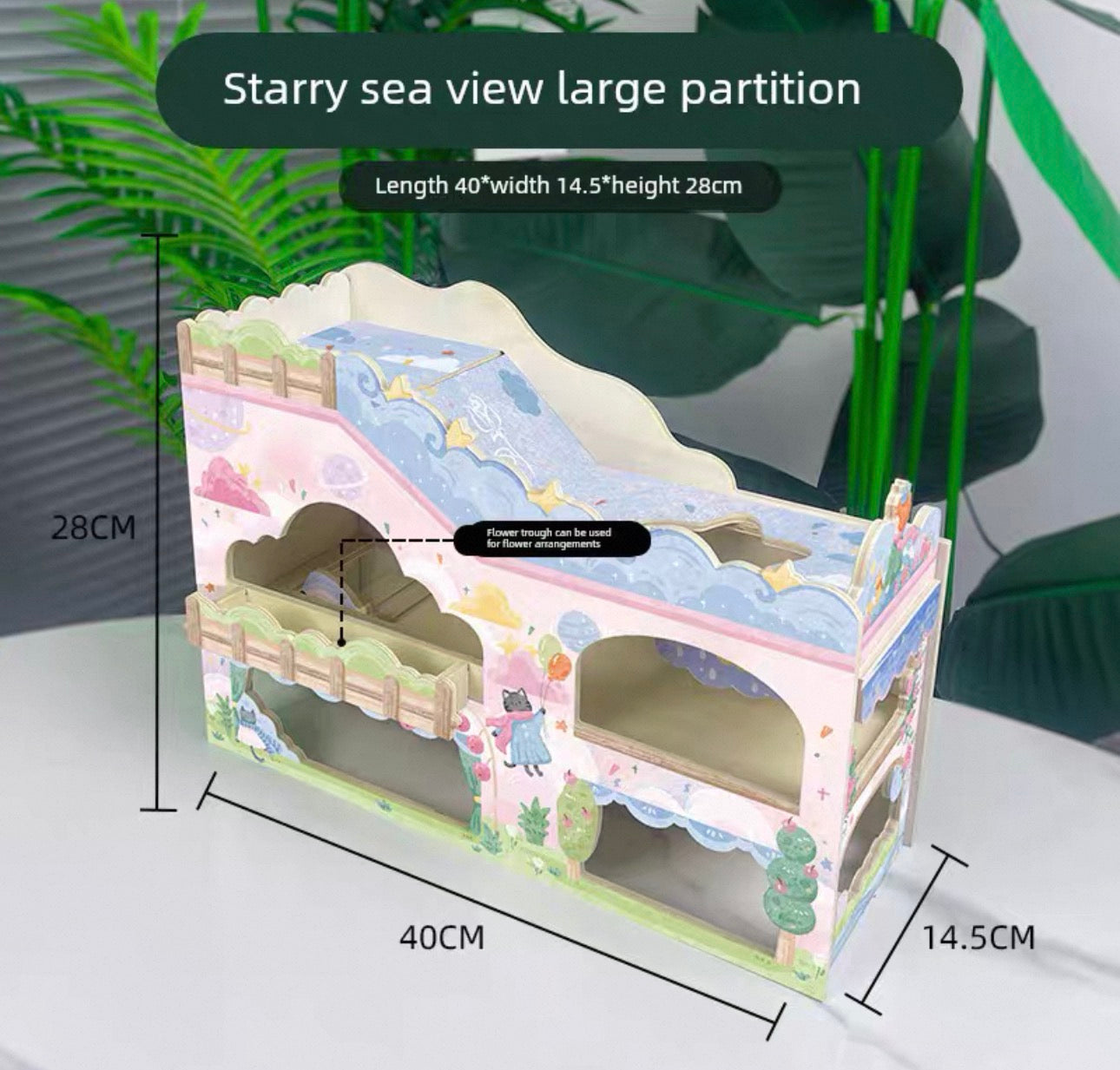 🌙 Whimsical Little Prince & Starry Sky Hamster Furniture Collection