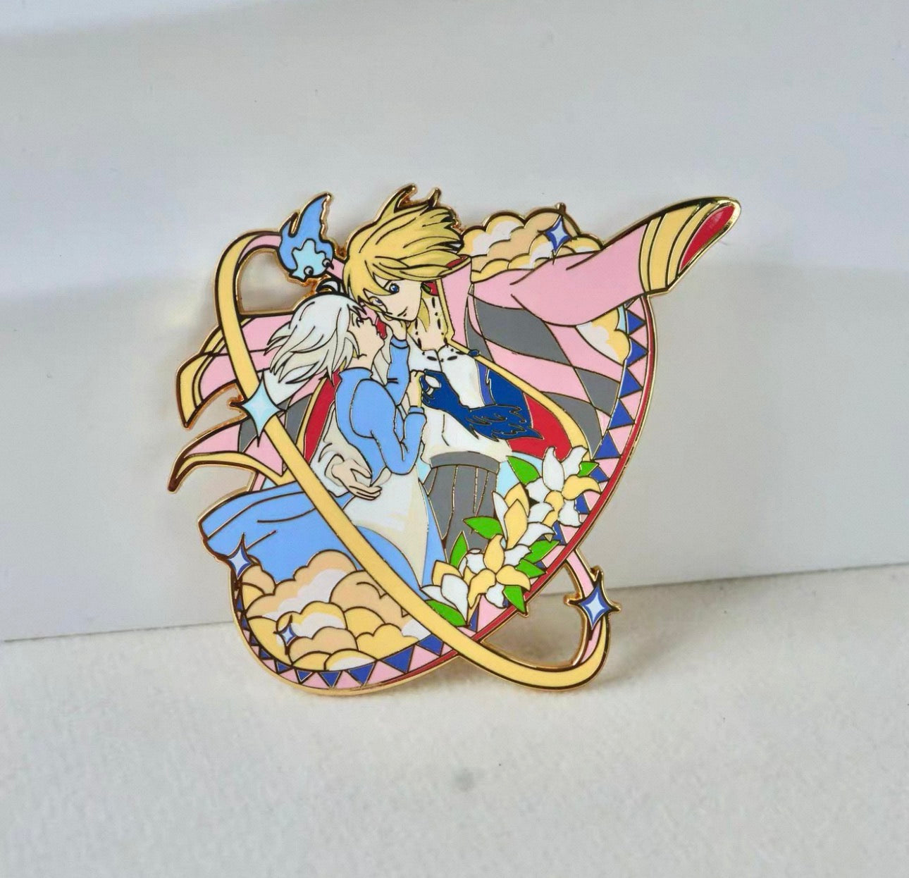 Howl's Moving Castle: Sky-High Duo Brooch & Magnet