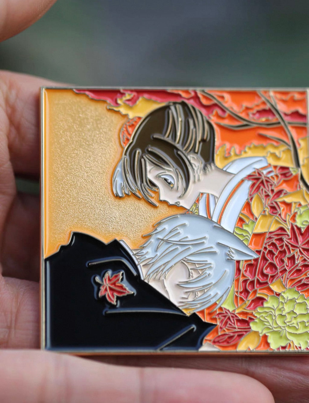 Kamisama Kiss: Autumn Shrine Romance Duo Brooch & Magnet