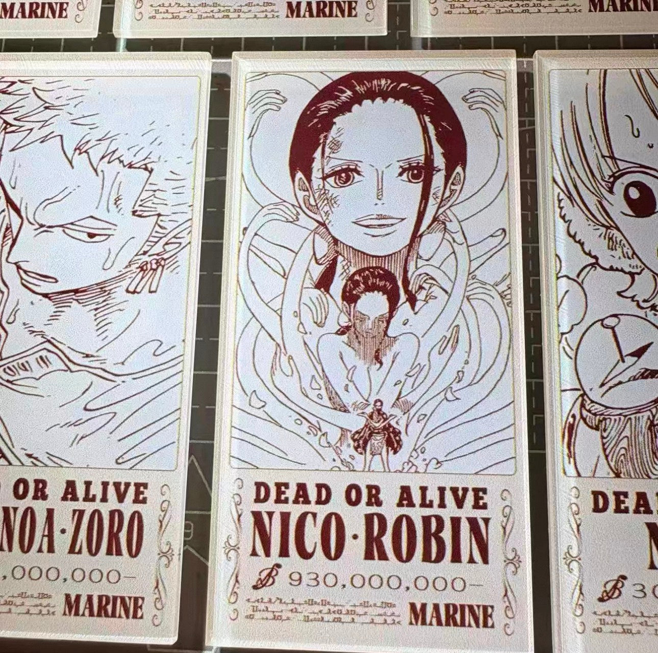 One Piece Wanted Magnet