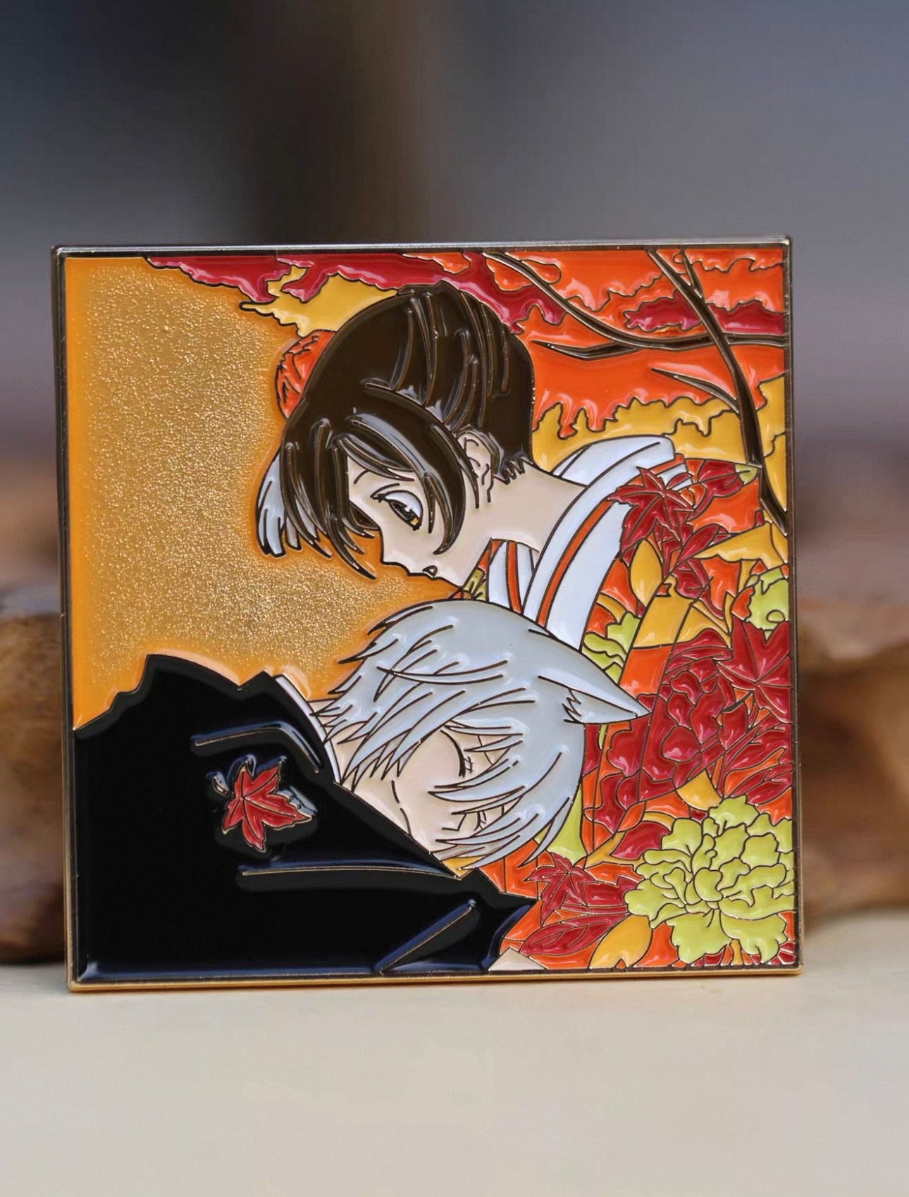 Kamisama Kiss: Autumn Shrine Romance Duo Brooch & Magnet