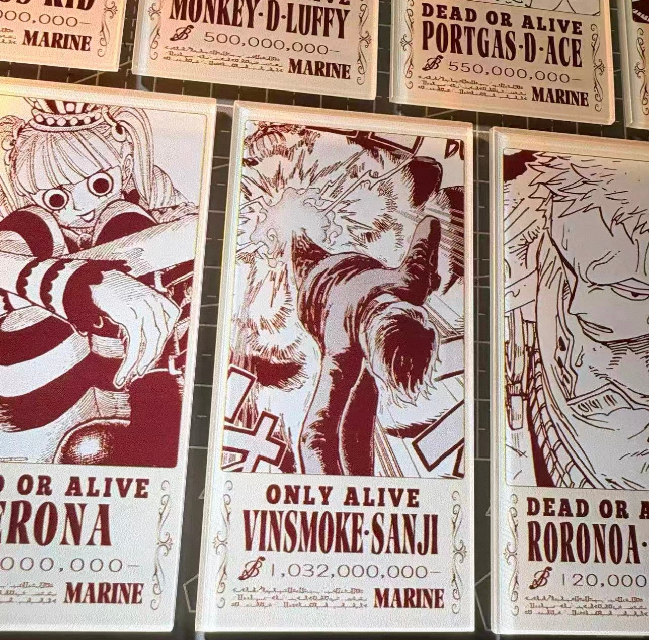 One Piece Wanted Magnet