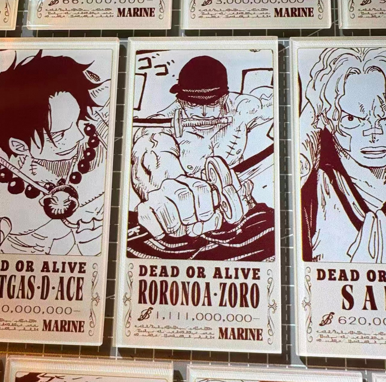 One Piece Wanted Magnet