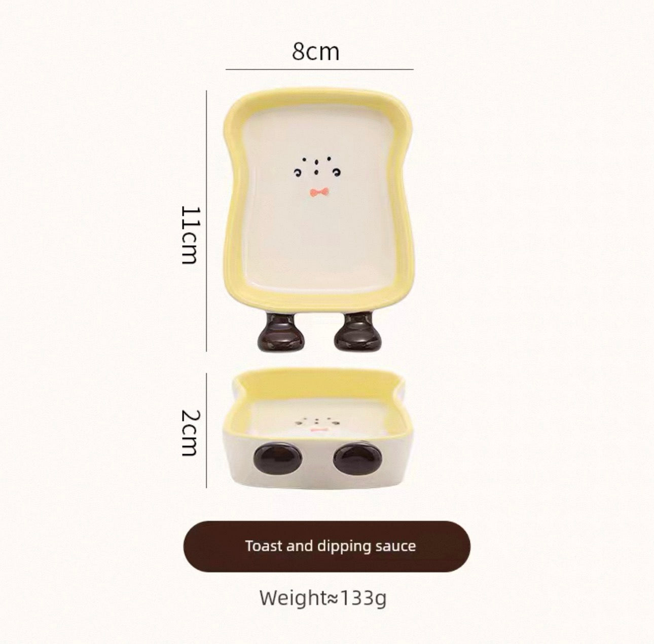 Pre-Order: Character Sauce Dishes - 1 piece