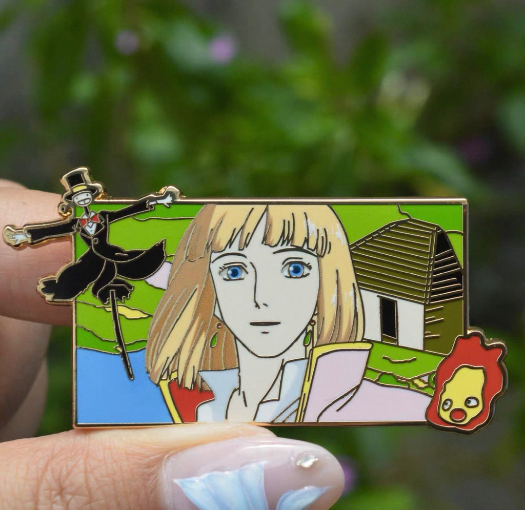 Howl’s Moving Castle Dual Magnet Brooch✨