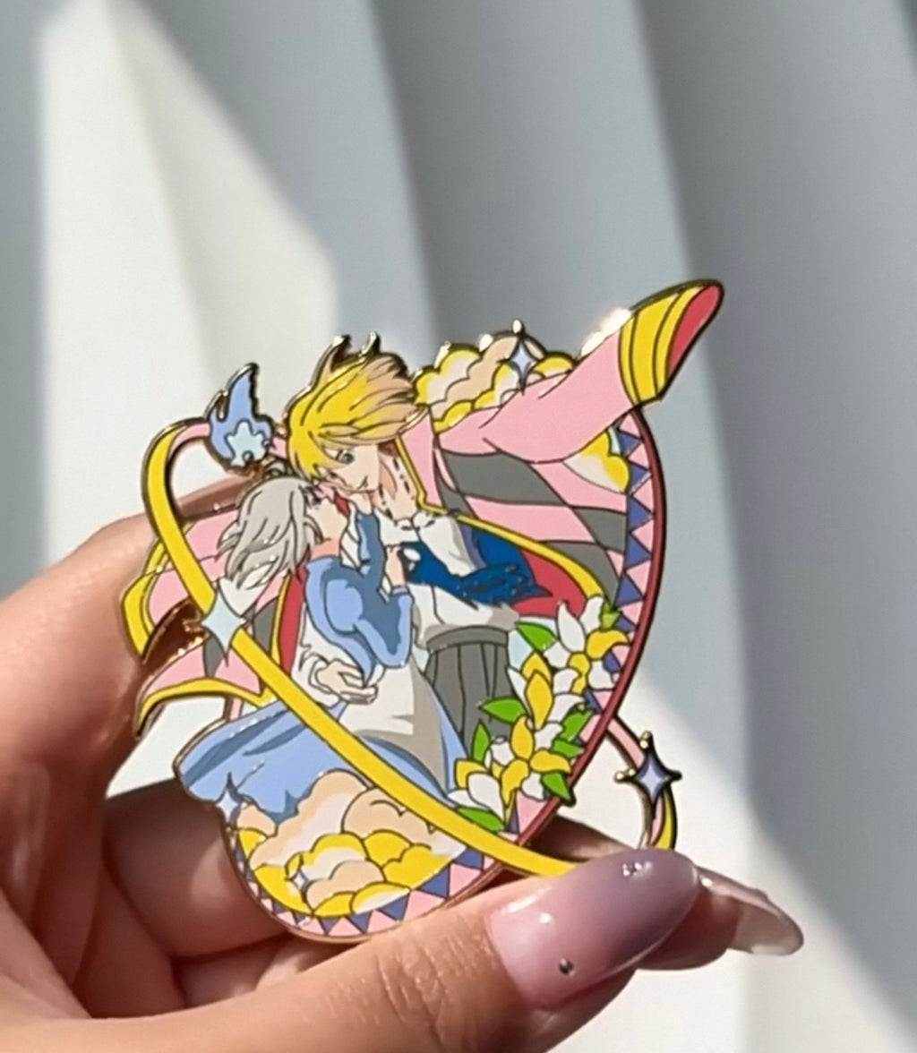 Howl's Moving Castle: Sky-High Duo Brooch & Magnet