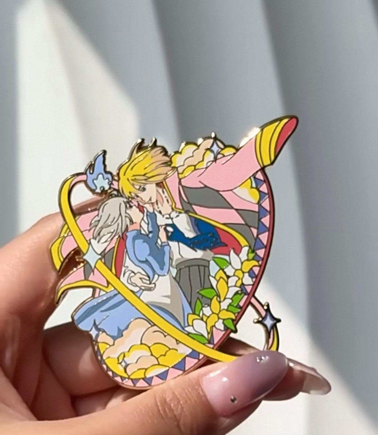Howl's Moving Castle: Sky-High Duo Brooch & Magnet
