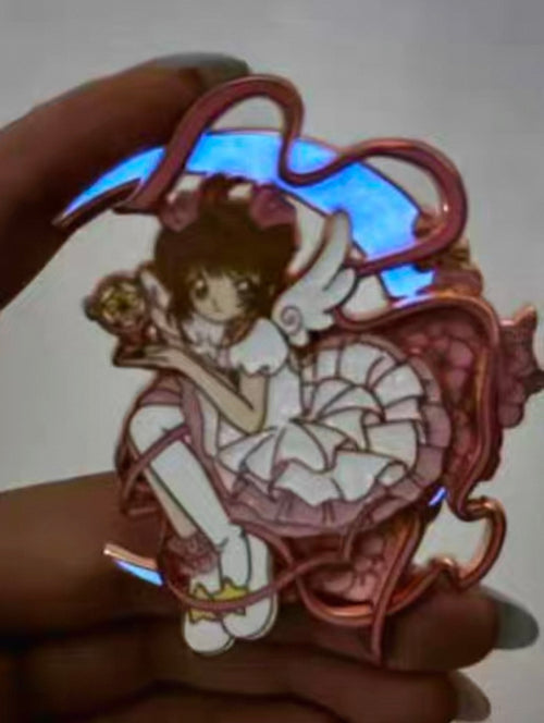 Cardcaptor Sakura Duo Brooch & Magnet