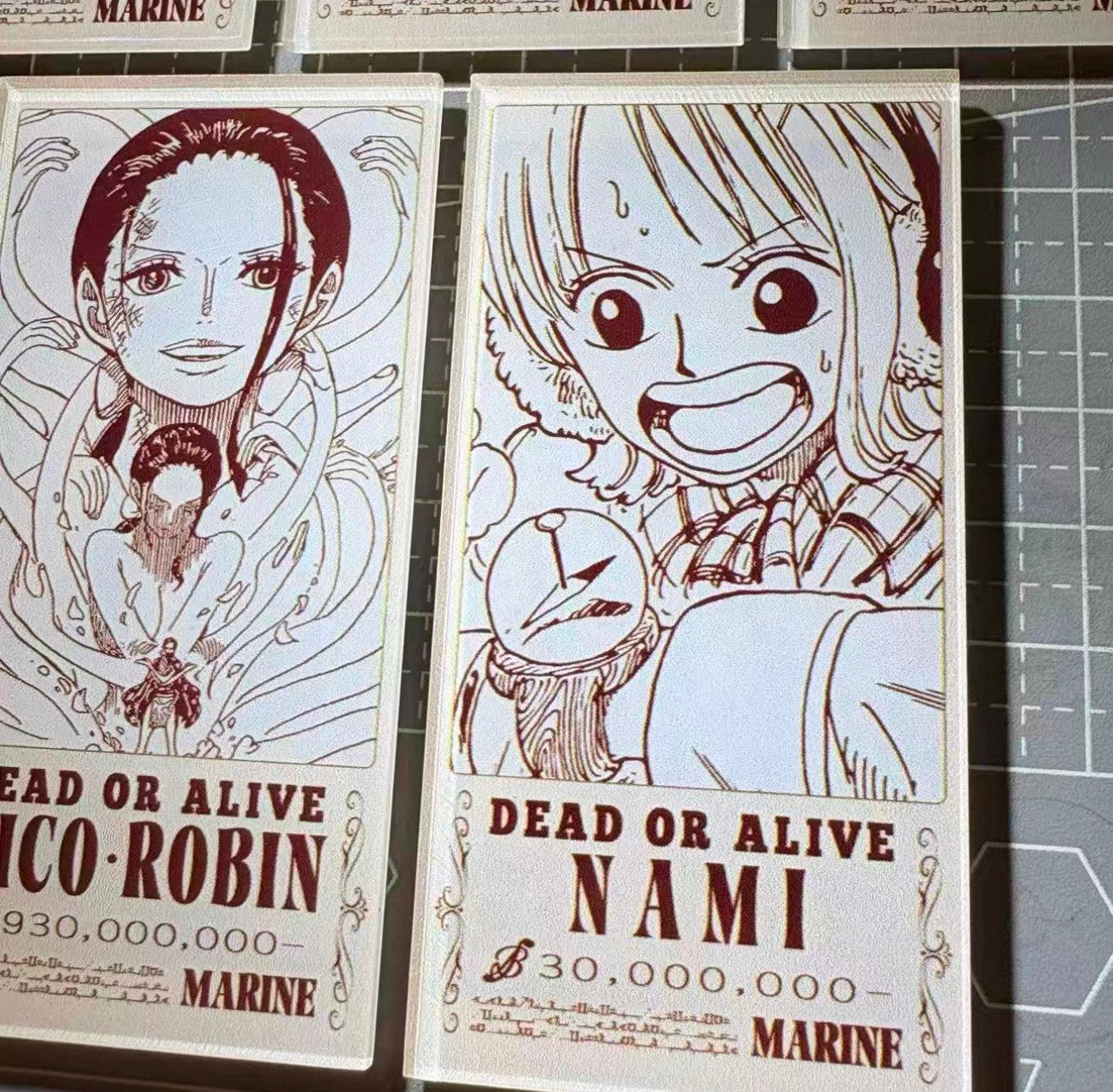 One Piece Wanted Magnet