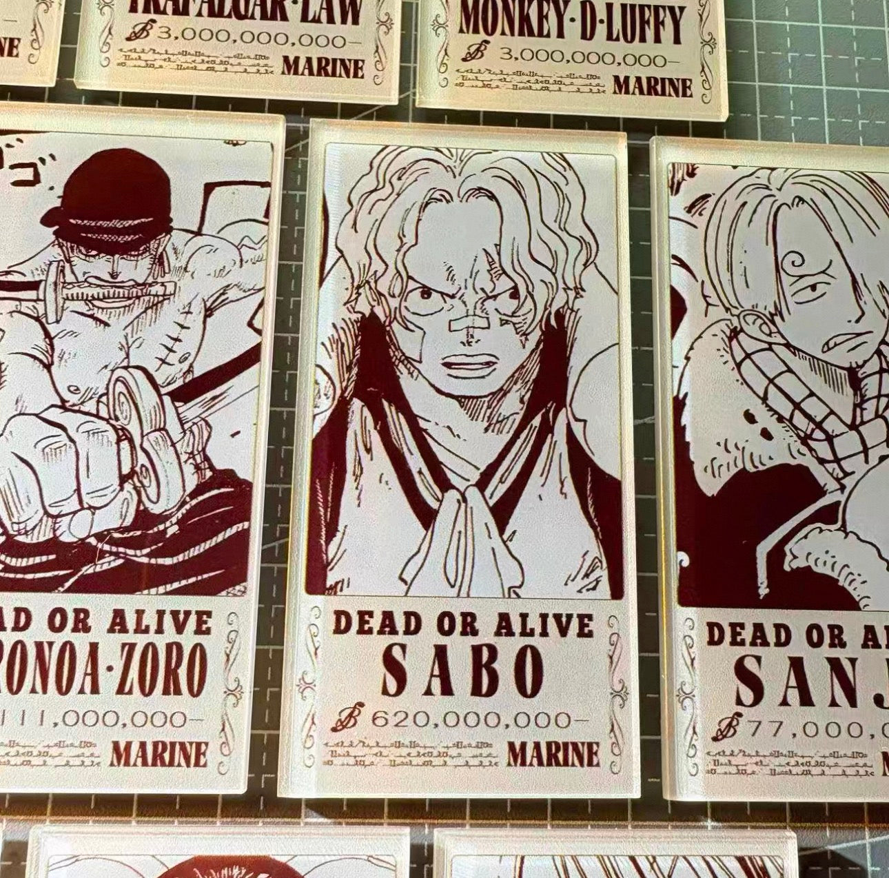 One Piece Wanted Magnet