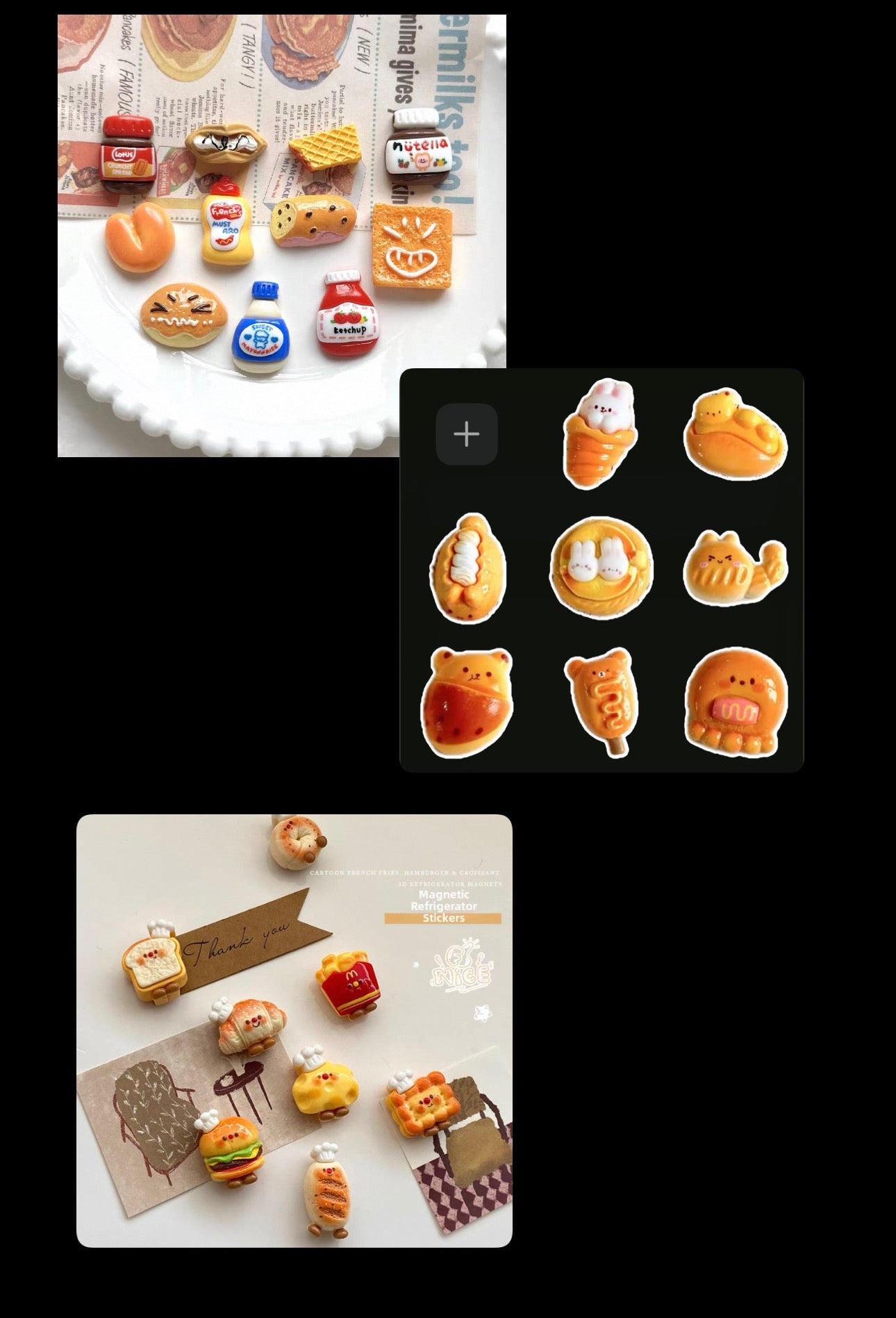 Bakery Magnets Series